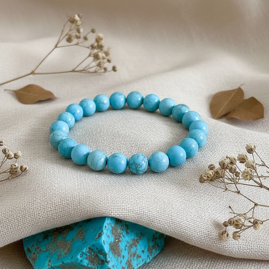 Blue Turquoise Bracelet