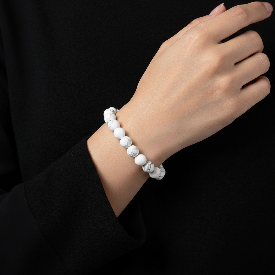 Howlite bracelet