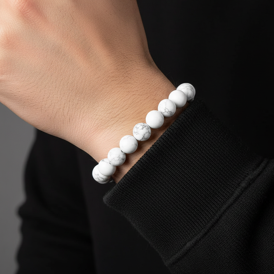 Howlite bracelet