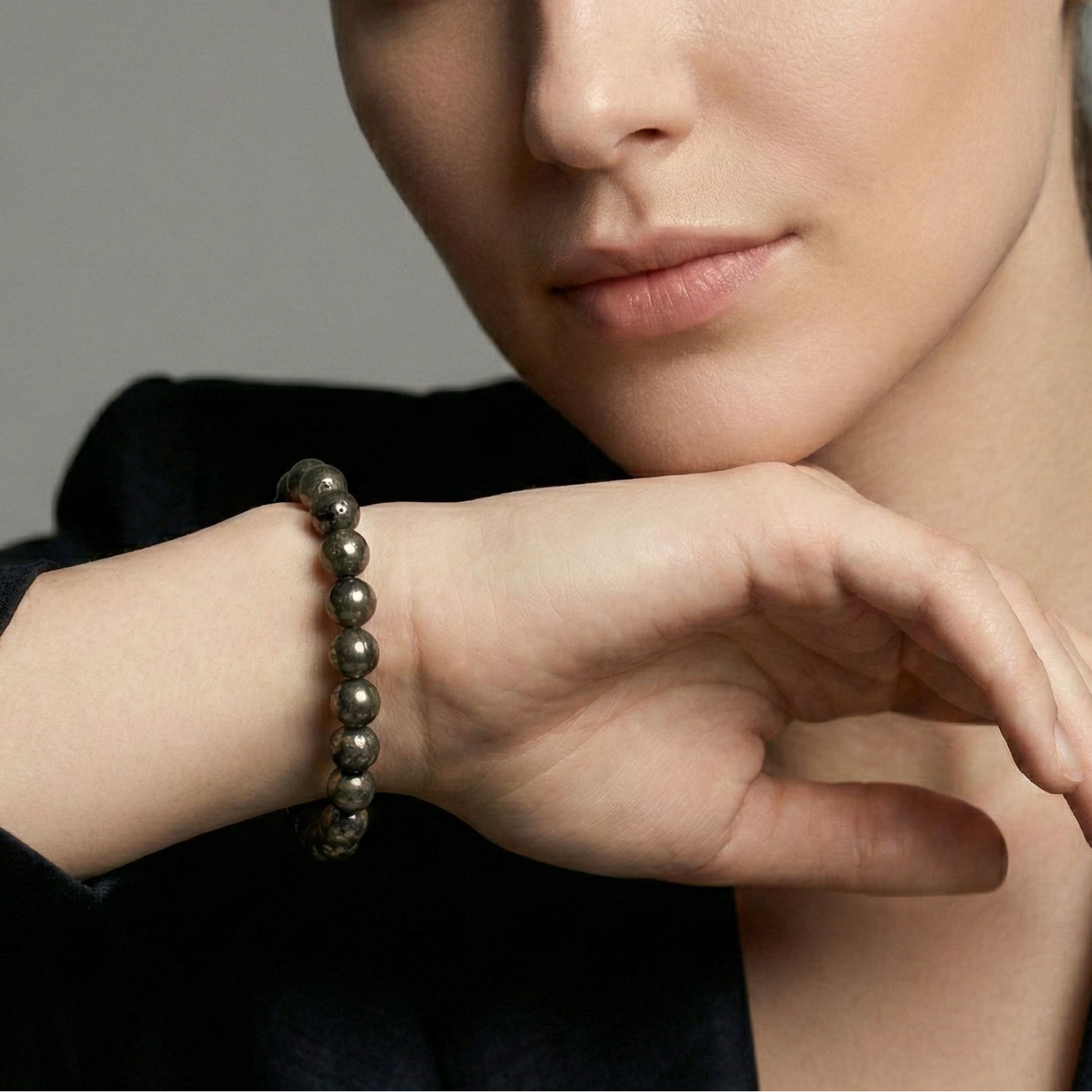 Natural Pyrite Bracelet (Money Abundance)