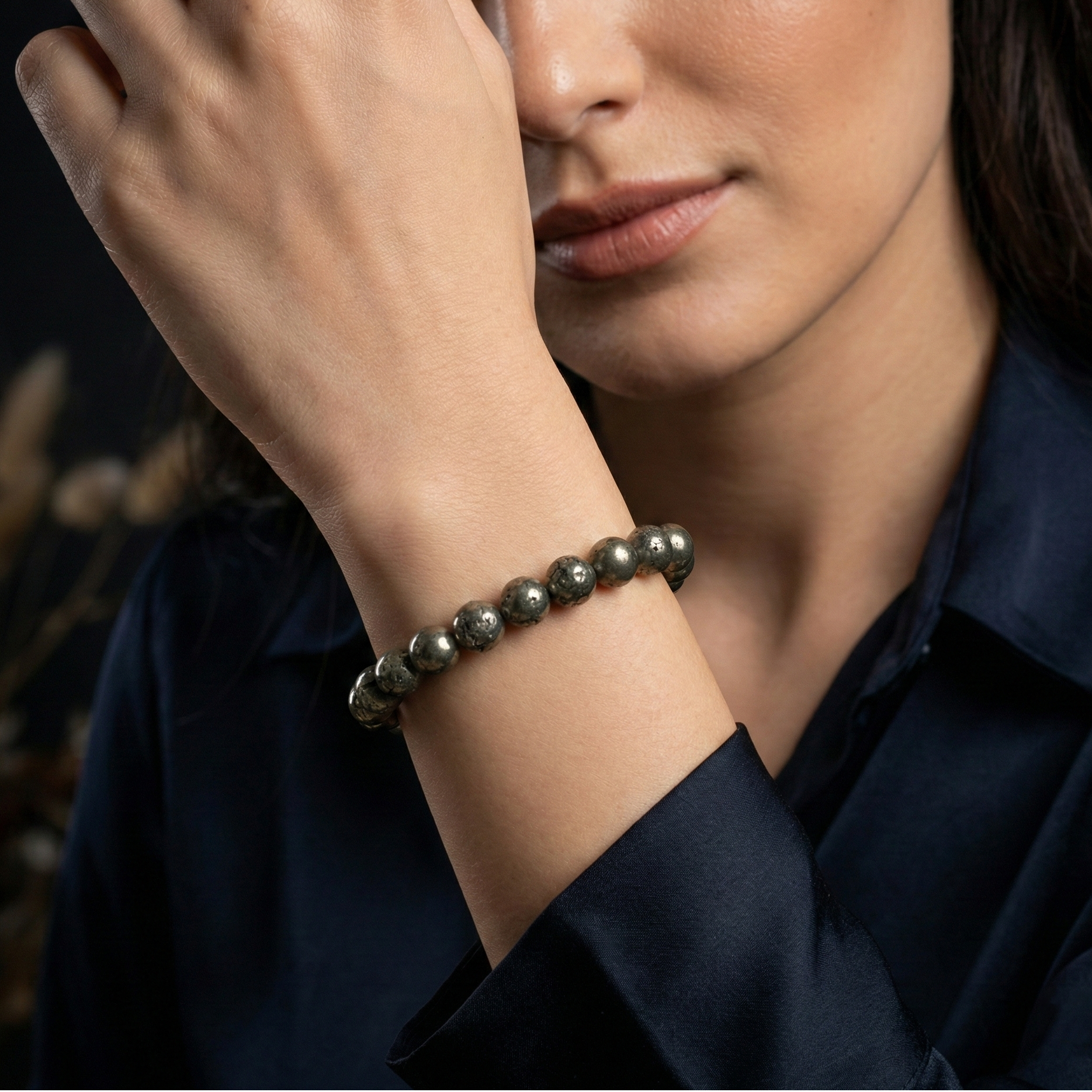 Natural Pyrite Bracelet (Money Abundance)