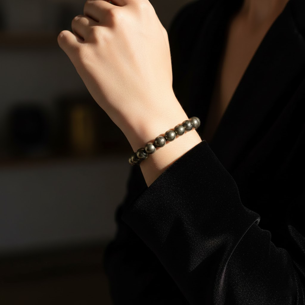 Natural Pyrite Bracelet (Money Abundance)