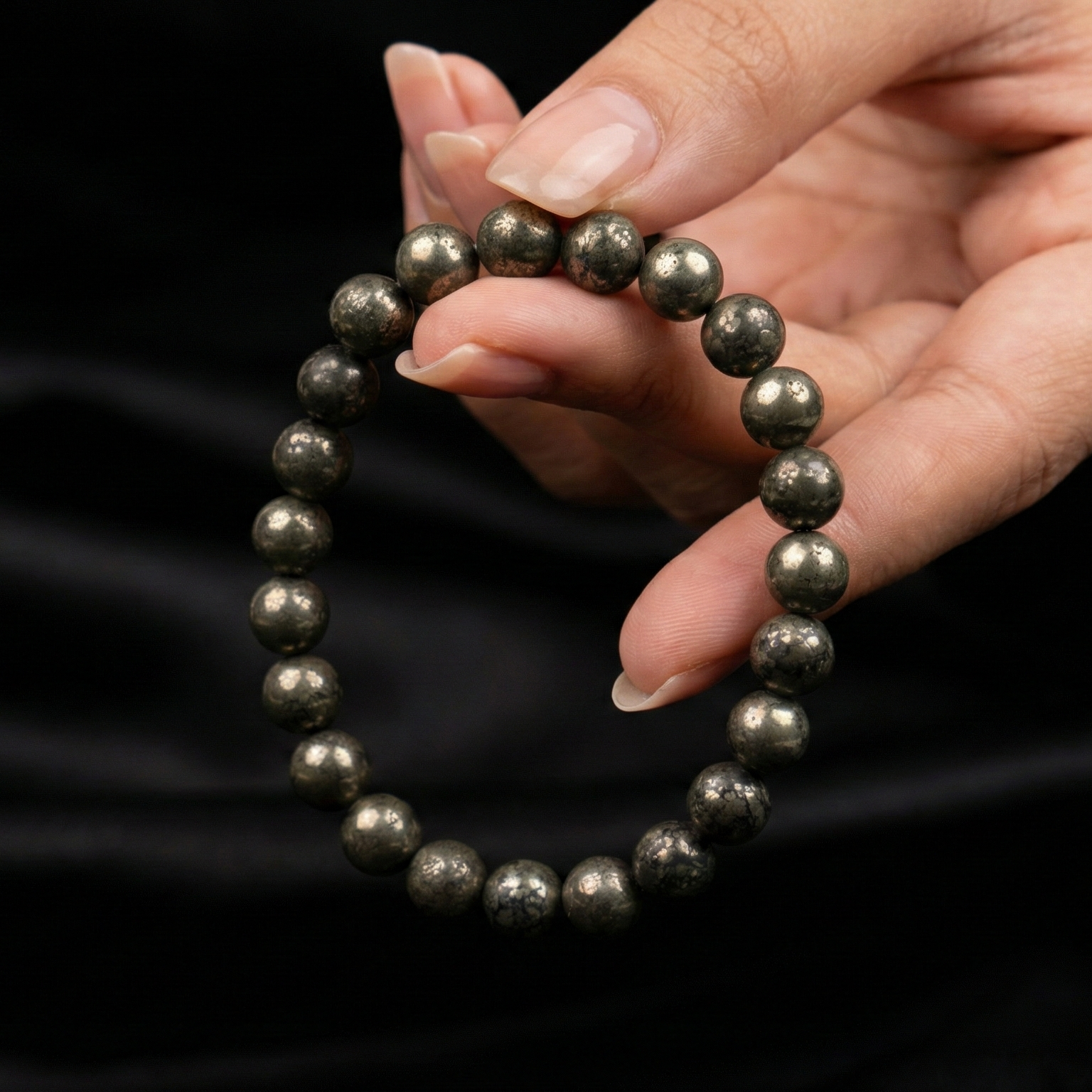 Natural Pyrite Bracelet (Money Abundance)