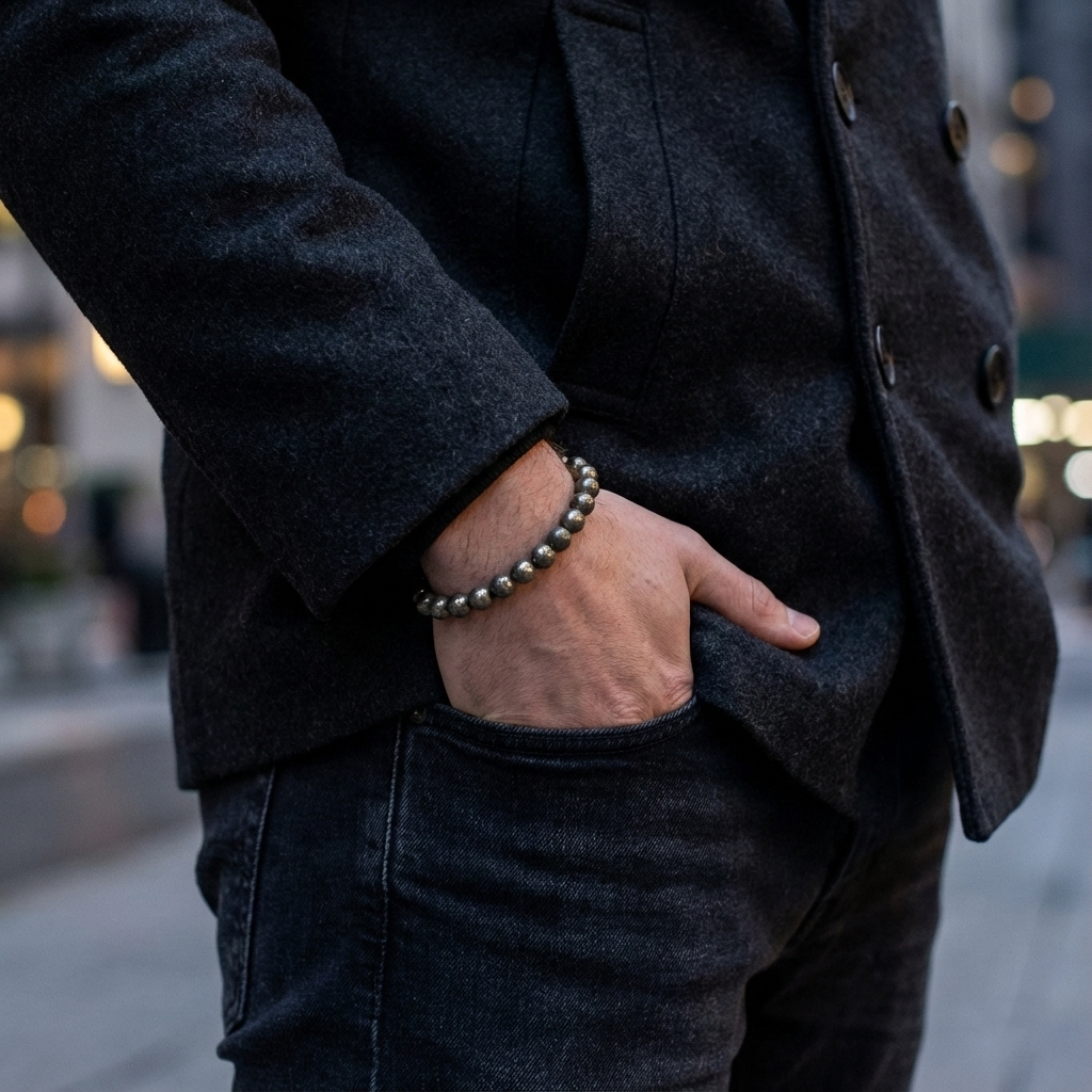 Natural Pyrite Bracelet (Money Abundance)