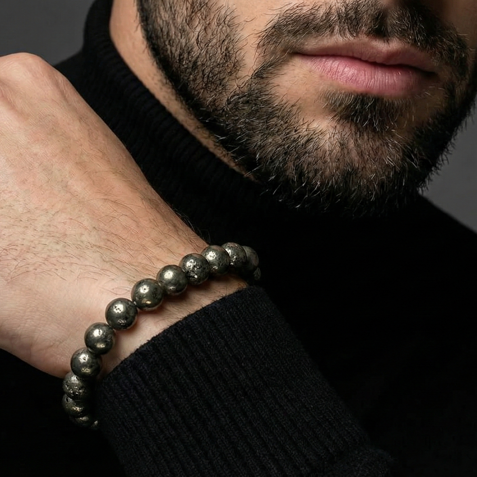 Natural Pyrite Bracelet (Money Abundance)