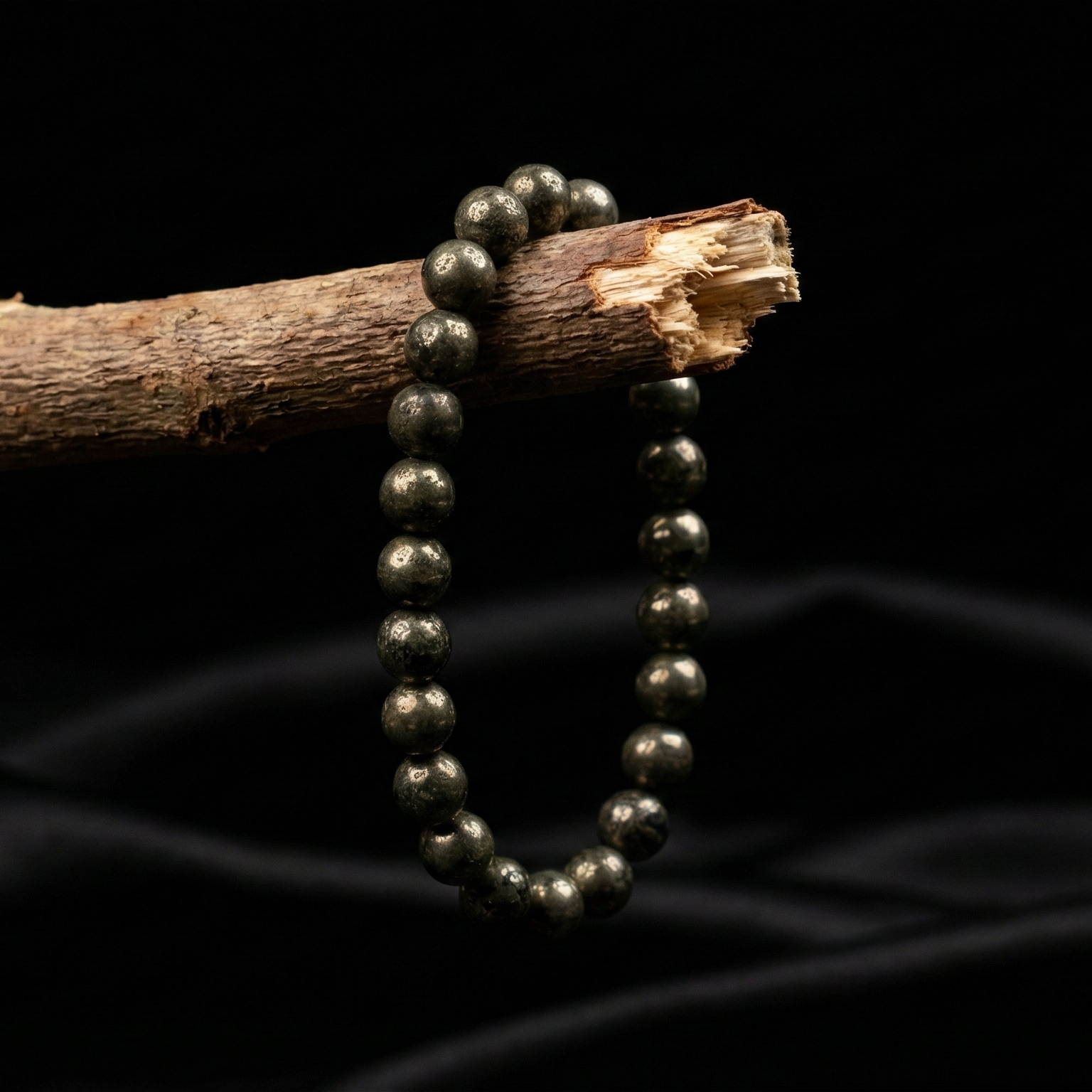Natural Pyrite Bracelet (Money Abundance)