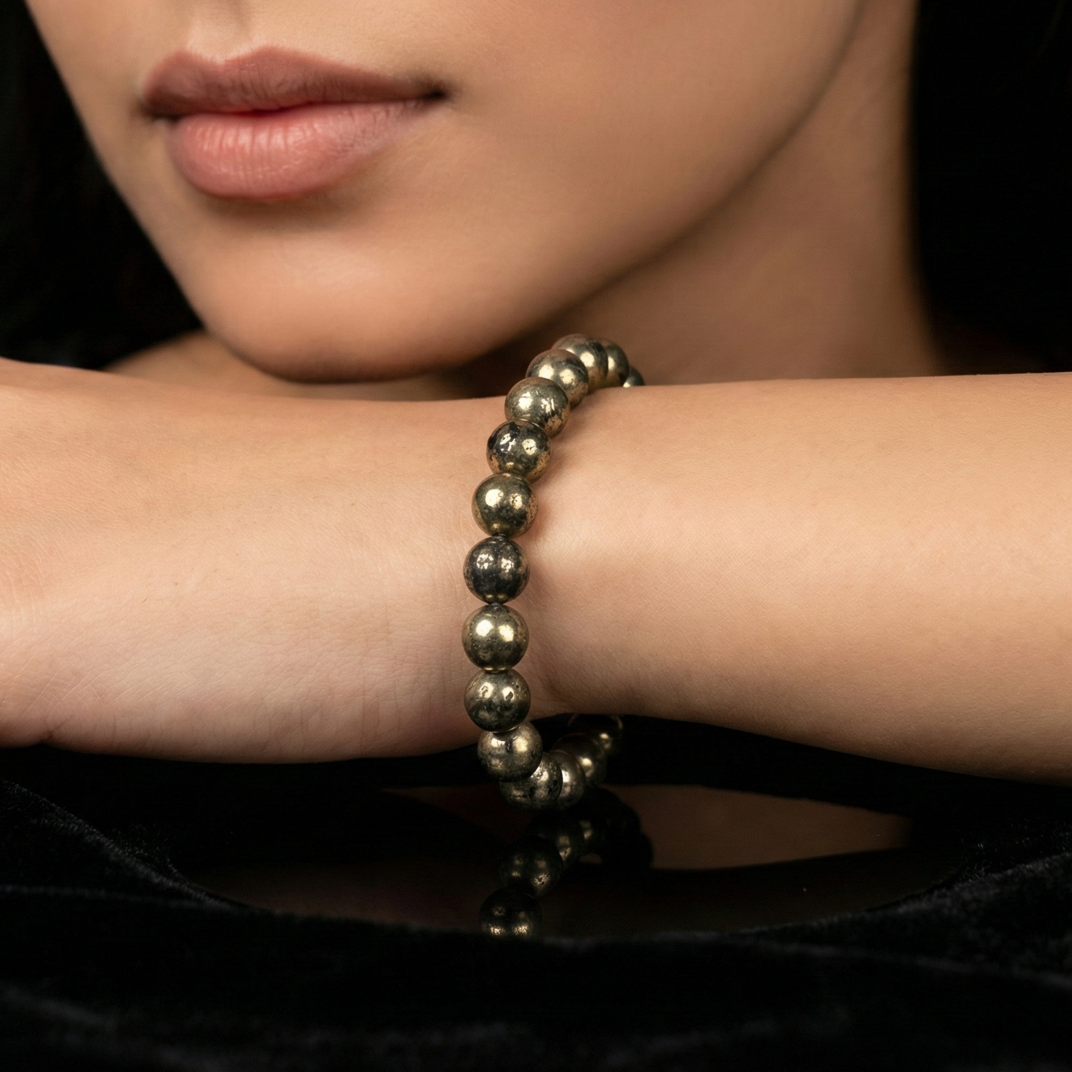 Natural Pyrite Bracelet (Money Abundance)