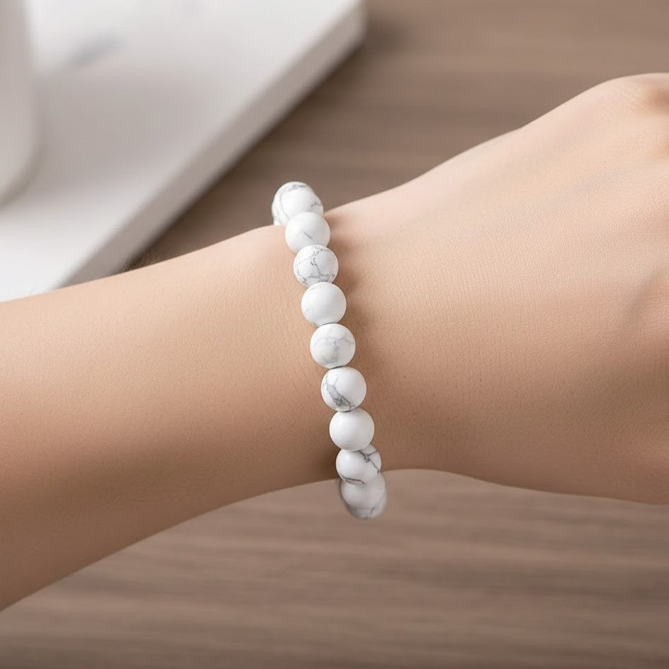 Howlite bracelet