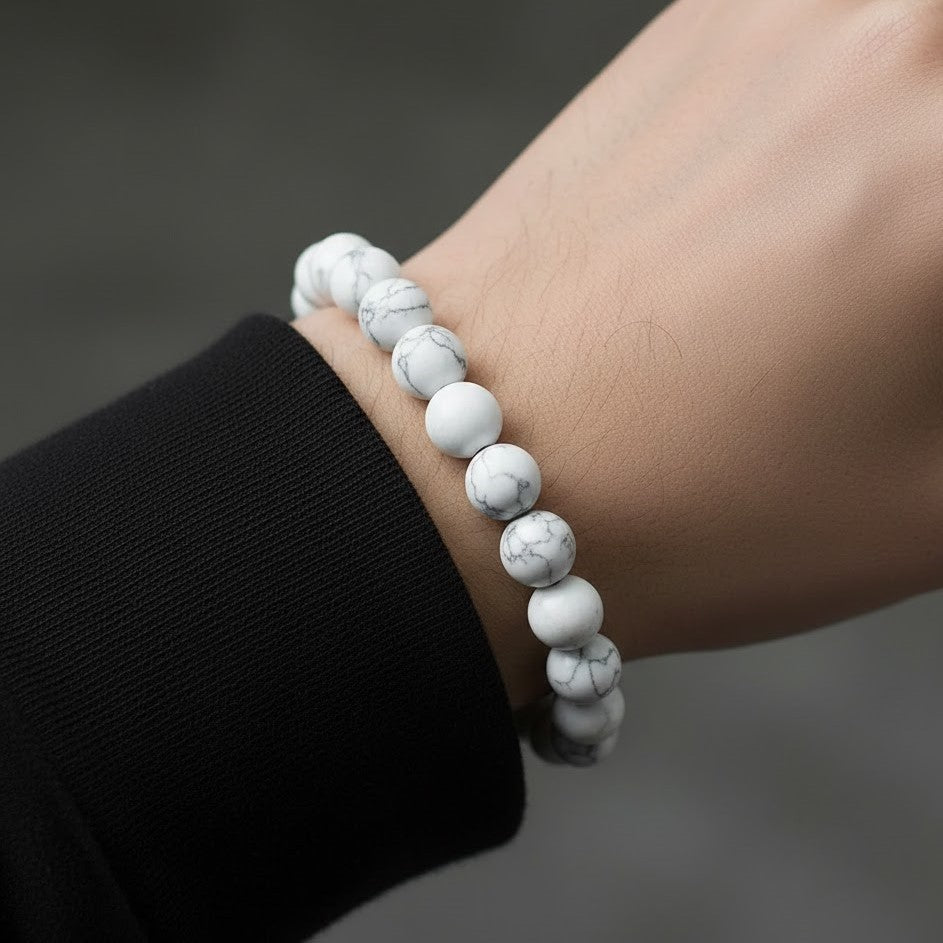 Howlite bracelet